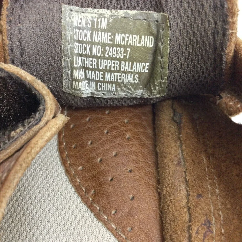 Brown Shoe Co. Mens Mc Farland Leather Strap Sandals Brown Size 11M 24933-7